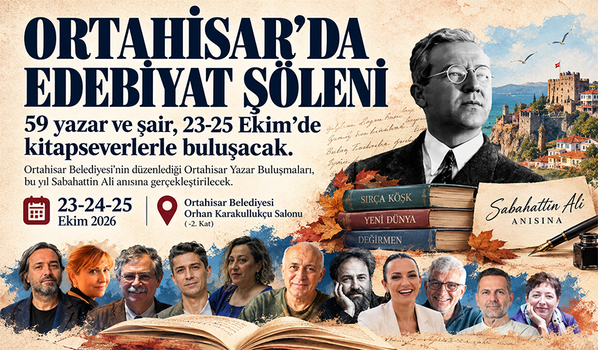 Ortahisar’da Edebiyat Şöleni