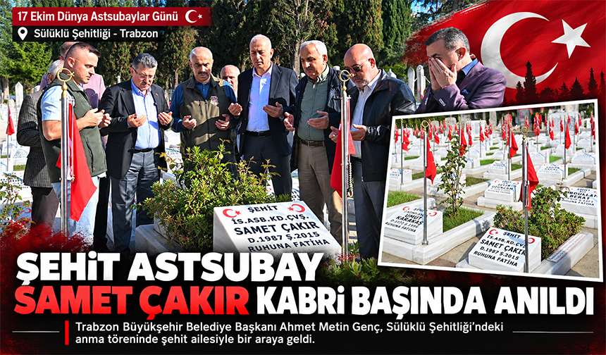 Şehit Samet Çakır Dualarla Anıldı