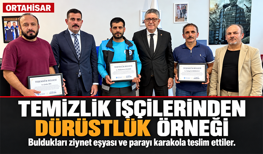 Temizlik İşçilerinden Dürüstlük Örneği