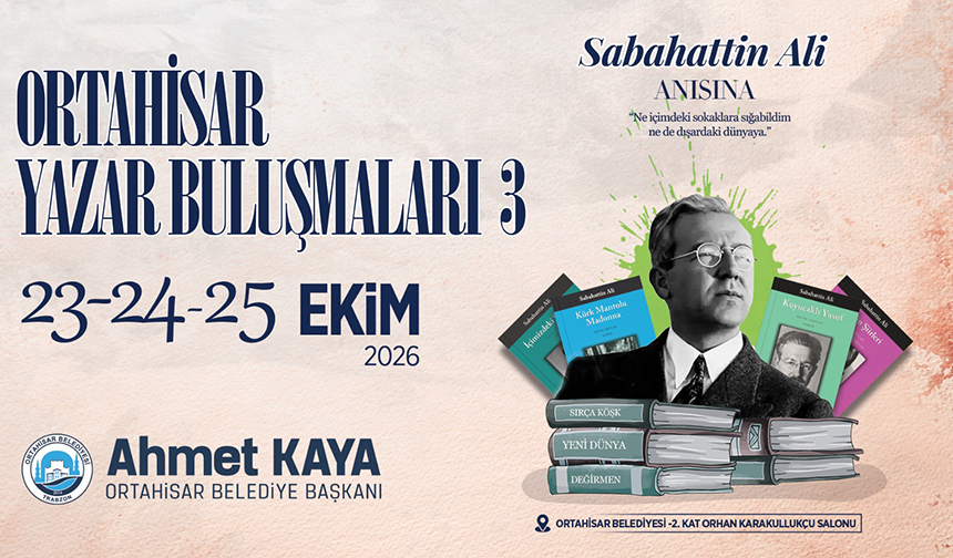 Ortahisar’da Edebiyat Şöleni
